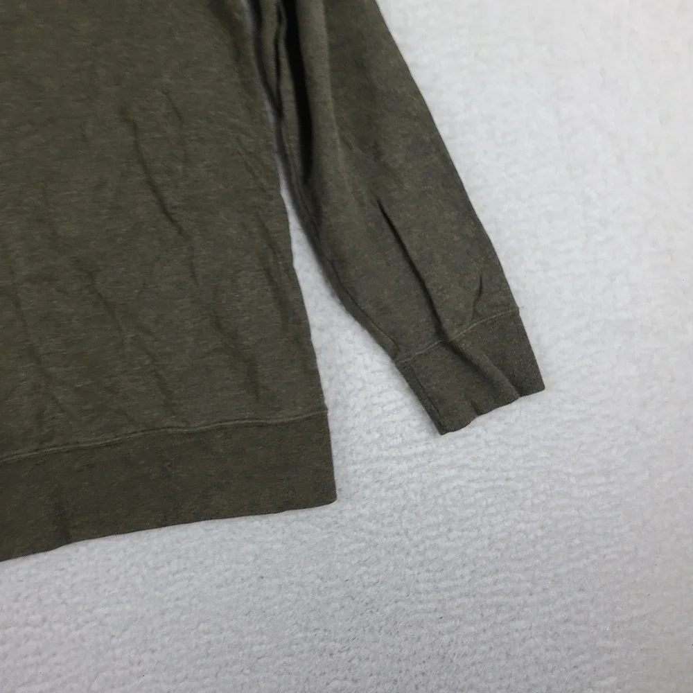 Polo Ralph Lauren Sweater Mens Medium Olive Green Shawl Collar Sweatshirt